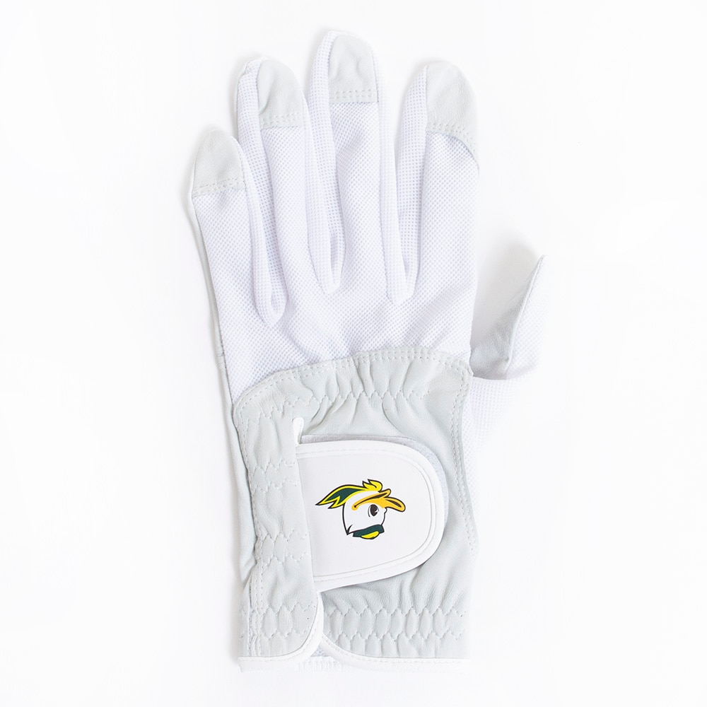 Fighting Duck, White, Gloves, Sports, Golf, Team Golf, 711046